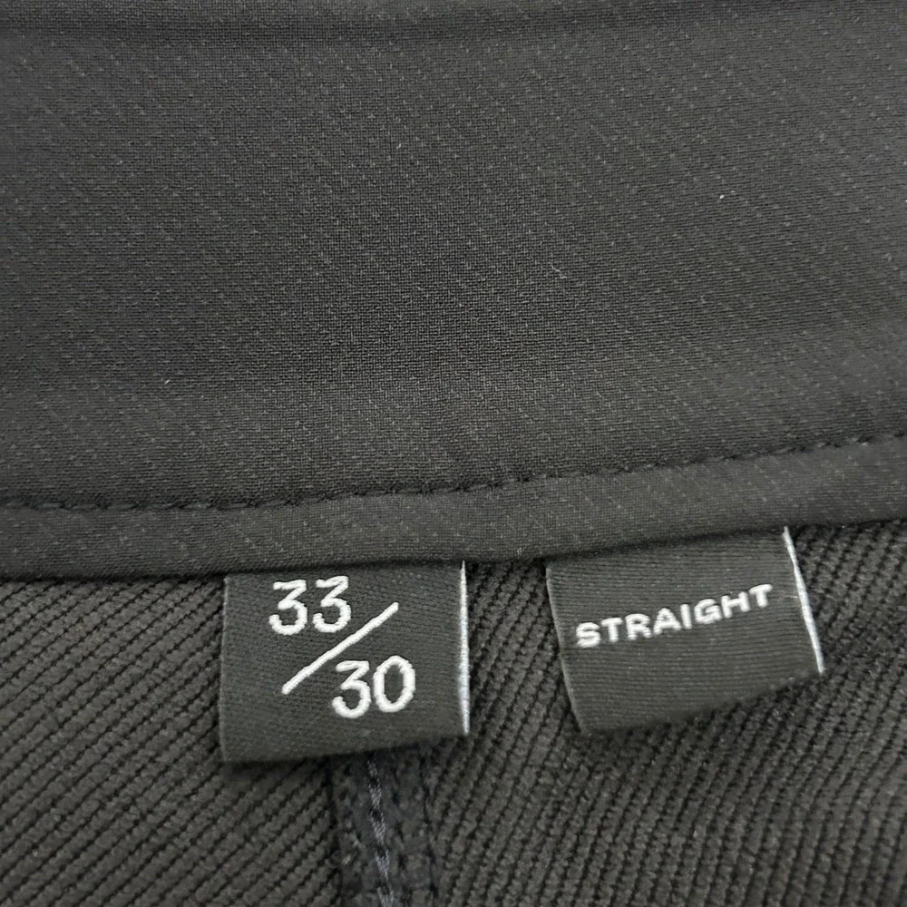 Public Rec Gamechanger Pants 33X30 Fits 33X29‎ Black Straight 5-Pocket Stretch